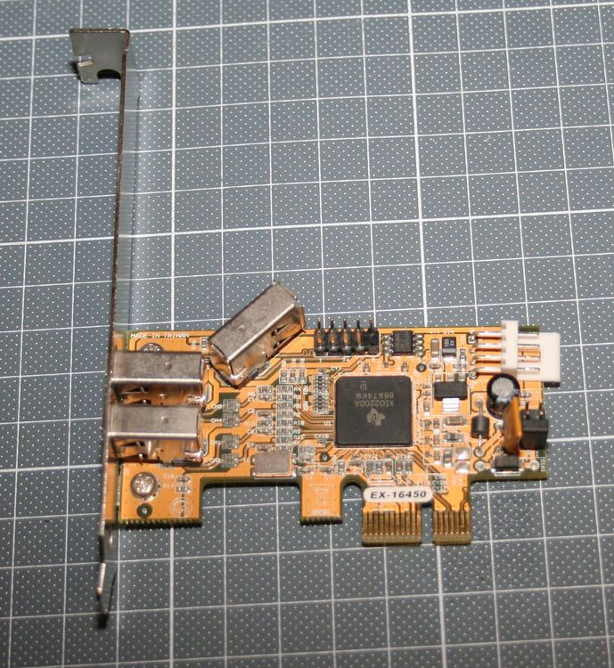 Exys EX16450 Firewire Karte PCIE x1 Kaufen auf Ricardo