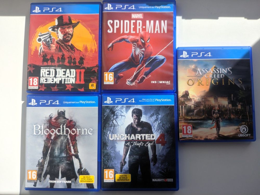 5 Best games of the ps4 era Kaufen auf Ricardo