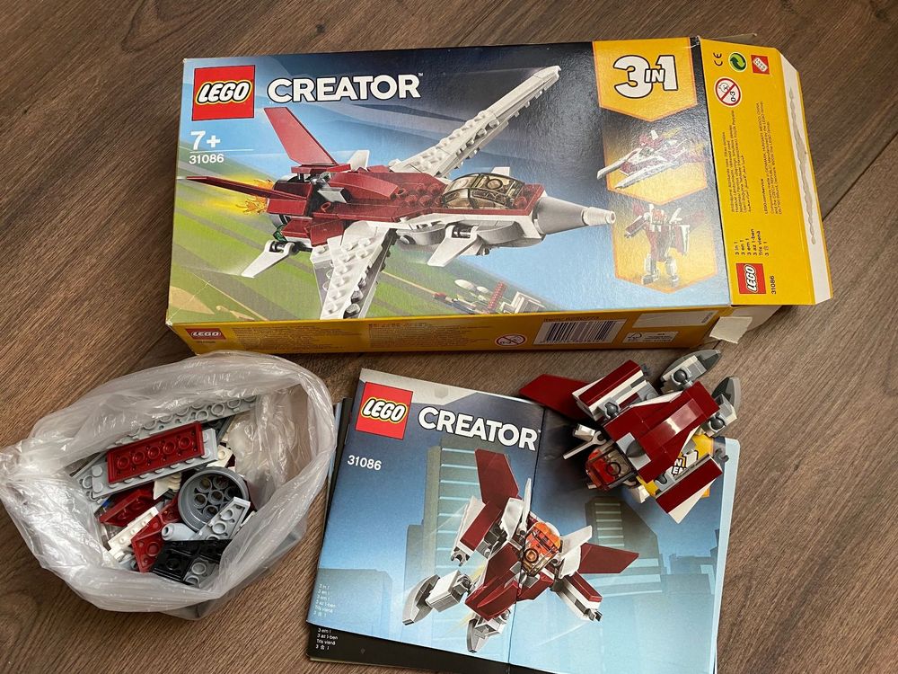 neu ovp LEGO® Creator 31086 Flugzeug der Zukunft 