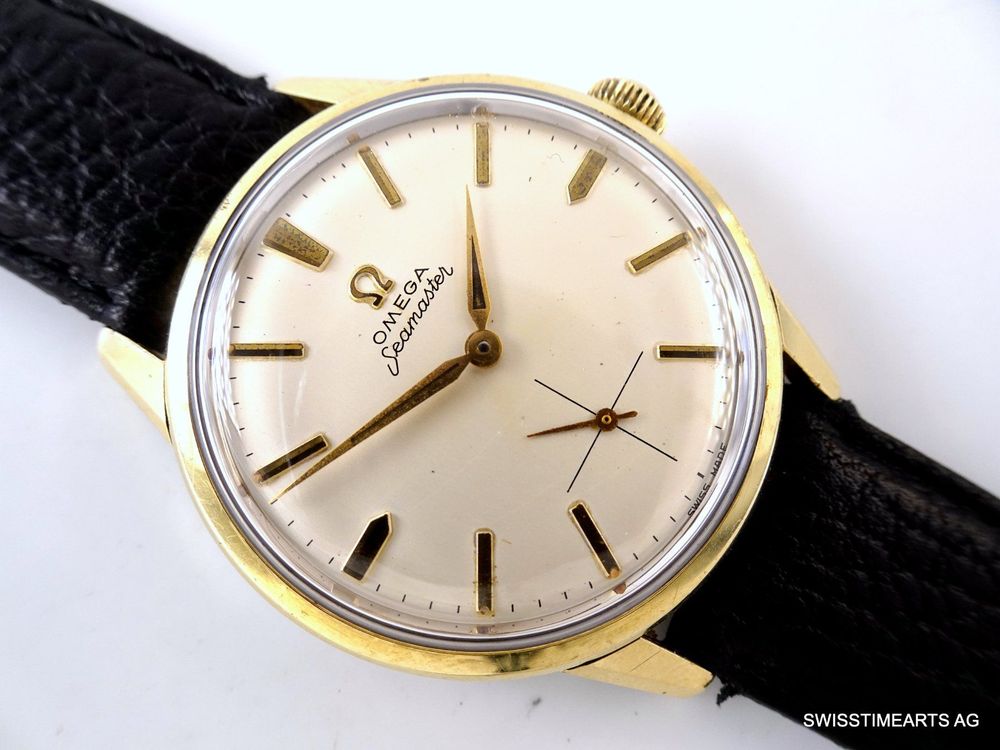 OMEGA SEAMASTER 1960 HANDAUFZUG GOLDCAP | Comprare su Ricardo