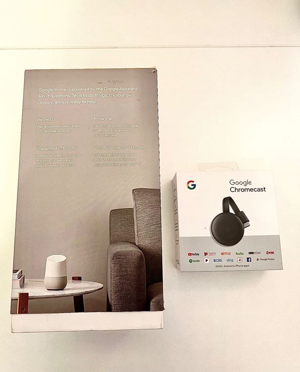 Google Home Assistant + ChromeCast Kaufen auf Ricardo