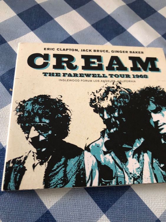 Cream live farewell tour 1968 Kaufen auf Ricardo