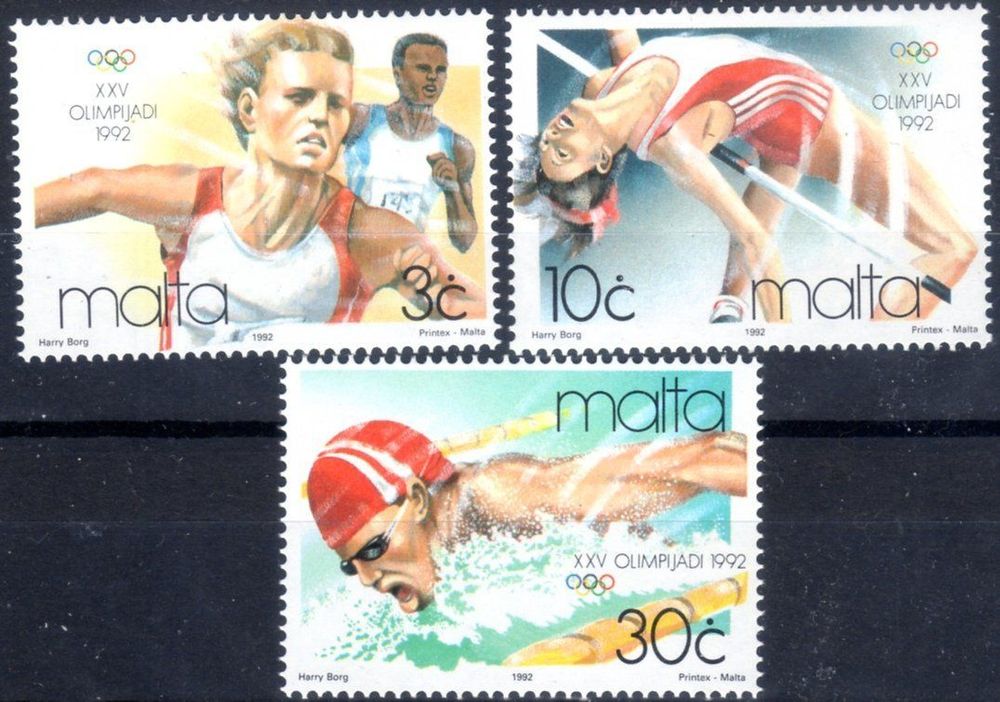 MALTA 1992 OLYMPISCHE SOMMERSPIELE ** Kaufen auf Ricardo
