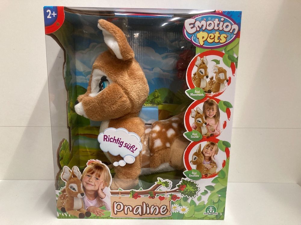 Emotion Pets Pl Sch Reh Zum F Ttern Kaufen Auf Ricardo   Emotion Pets Plusch Reh Zum Futtern 