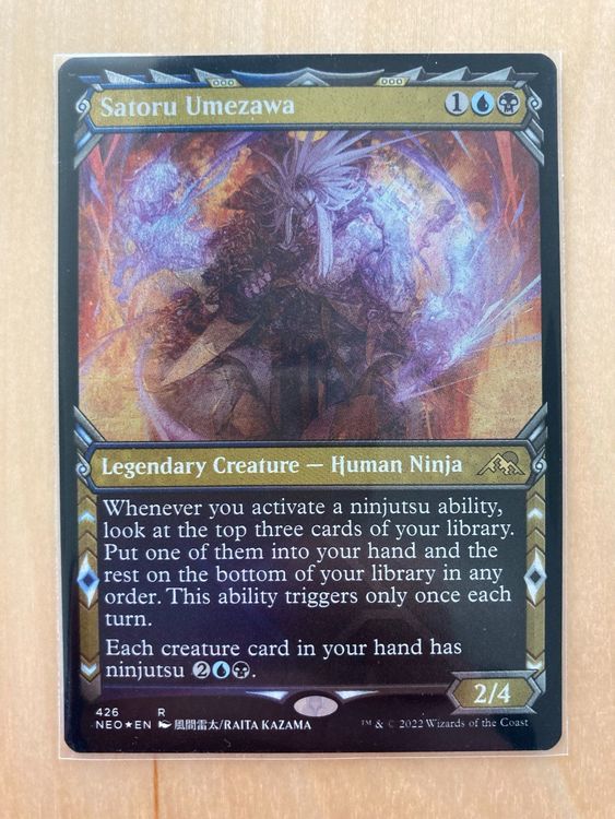 Satoru Umezawa Etched Foil Kamigawa NM Kaufen auf Ricardo