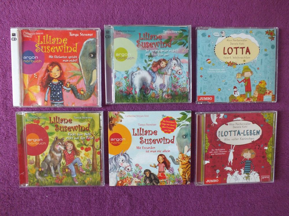 9 Hörspiel Cd´s Liliane Susewindlotta Kaufen Auf Ricardo 