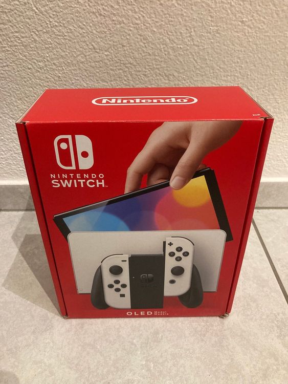 Nintendo Switch OLED Konsole weiss Kaufen auf Ricardo