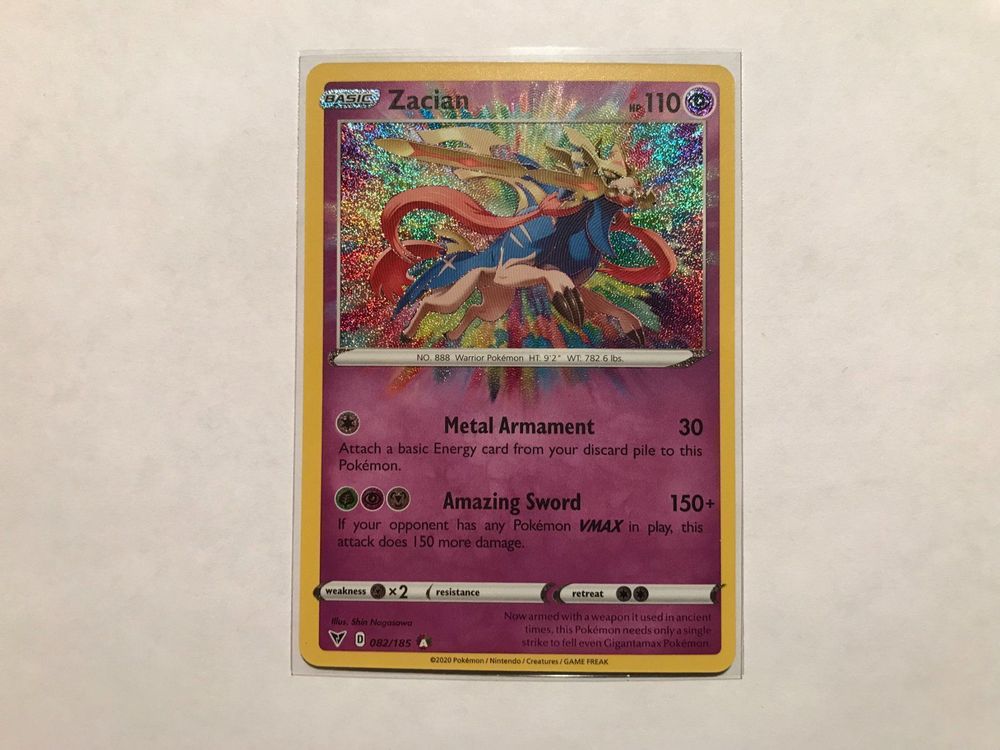 Zacian Amazing Rare EN | Kaufen Auf Ricardo