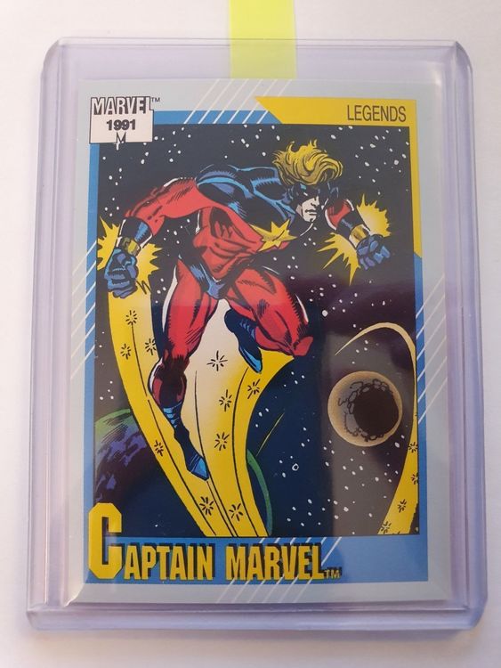 1991 Marvel Card 139 Captain Marvel Kaufen auf Ricardo