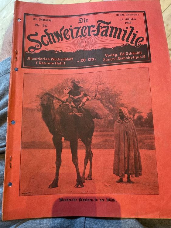 Die Schweizer Familie 1916 Zeitschrift Kaufen auf Ricardo