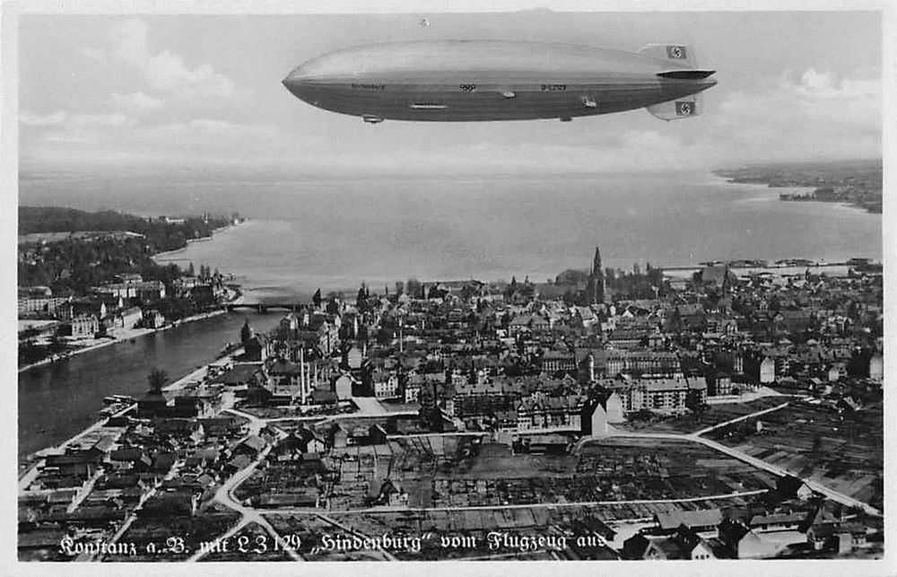 Zeppelin HINDENBURG Im Flug | Kaufen Auf Ricardo