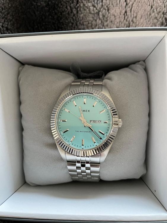 timex-uhr-tiffany-blue-acheter-sur-ricardo