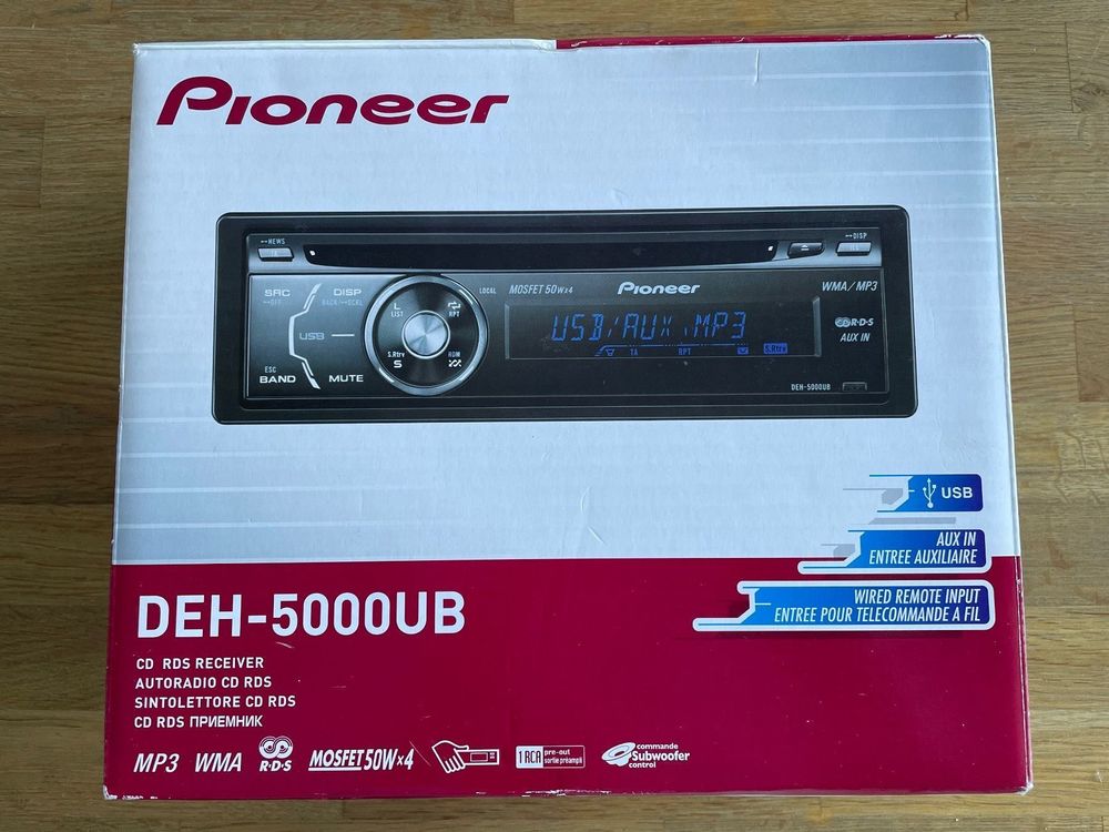 Pioneer deh 5000ub не работает usb