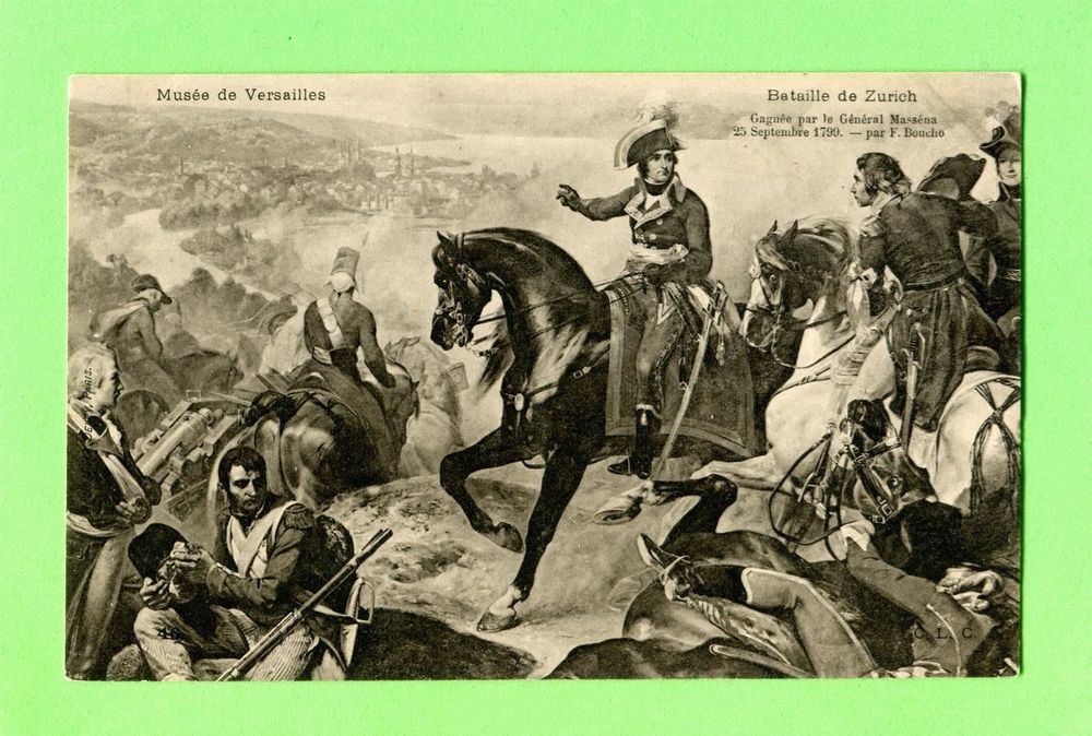 Bataille de Zürich Massena 25. Sept 1799 Kaufen auf Ricardo