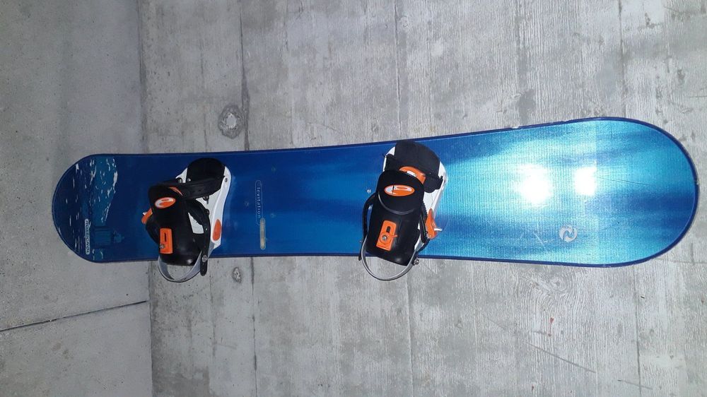 Snowboard mit Bindungen 160cm Kaufen auf Ricardo