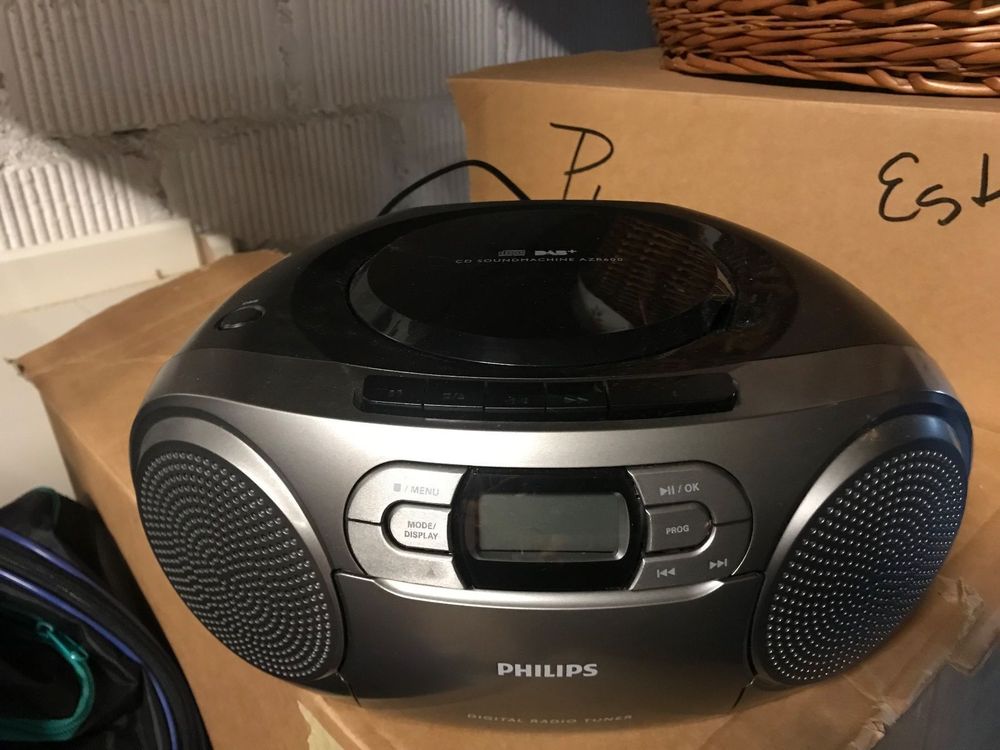 Kaum Gebrauchter Kassetten/CD-Player Philips AZB600 | Kaufen Auf Ricardo