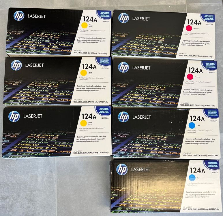 HP Laserjet 124A Druckerpatronen | Kaufen auf Ricardo