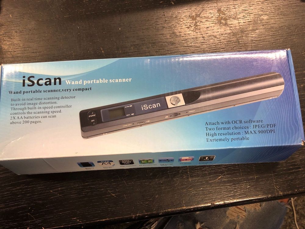 Hand iScan Wand portable Scanner(Q) | Kaufen auf Ricardo