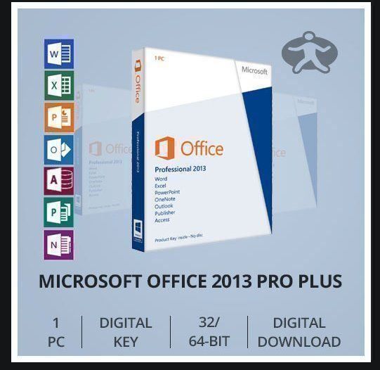 key para office 2013 professional plus 64 bits