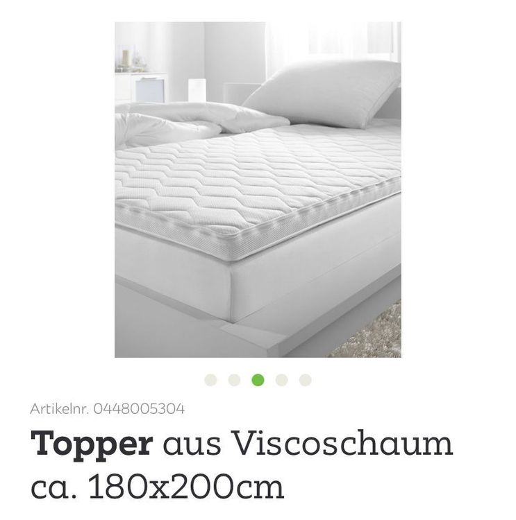 Topper 180 x 200, wie neu | Kaufen auf Ricardo