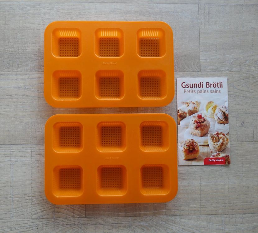 Betty Bossi Knapperige Broodvormen - 2 Stuks Met Antiaanbaklaag Voor Perfect Zuurdesembrood