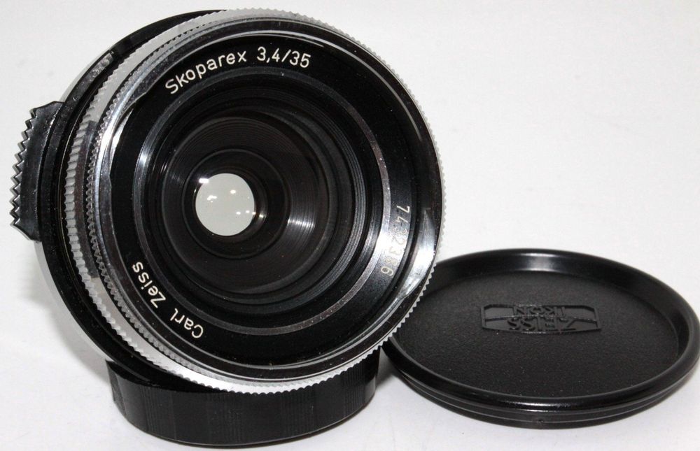 Objectif Carl Zeiss Skoparex 3,4/35 Mm - Grand Angle Manuel (Réf 7198405)