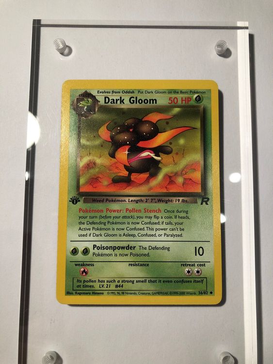 Dark Gloom Team Rocket 1st MINT ab 1.- | Kaufen auf Ricardo