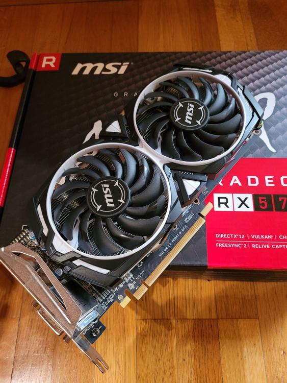 Msi rx 570 8gb armor обзор