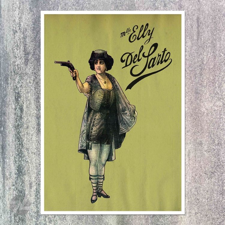 Miss Elly Freak A2 Plakat Poster 40x60cm 1