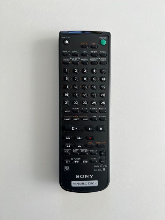 Fernbedienung Sony RMD13M für Minidisc Kaufen auf Ricardo
