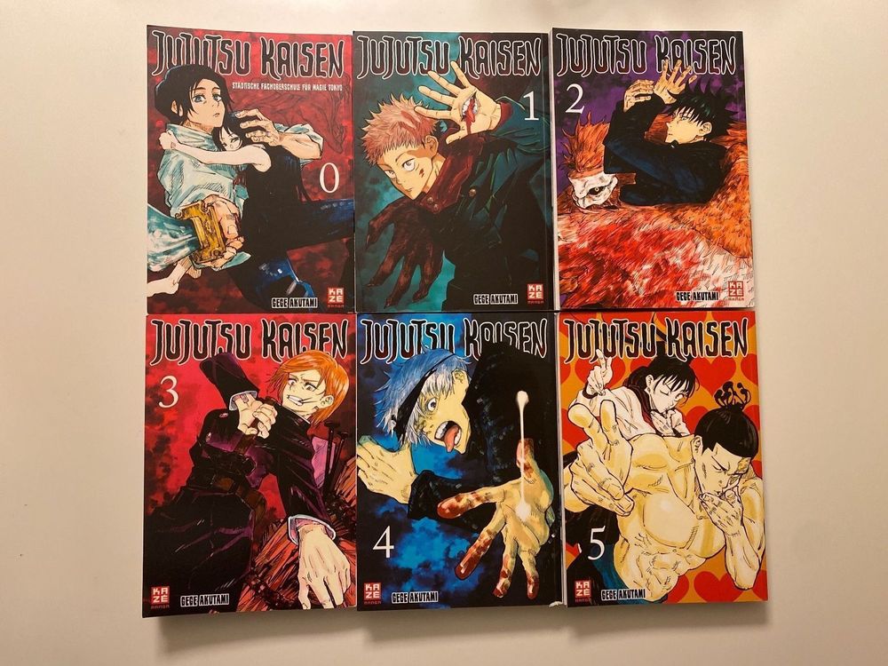 Jujutsu Kaisen Manga: 0,1,2,3,4 und 5 | Kaufen auf Ricardo