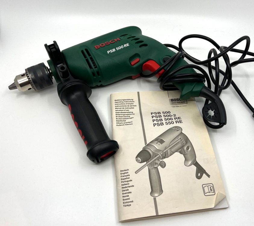 Bosch Schlagbohrmaschine Psb 500 Re Im Koffer BOSCH PSB 500 RE Schlagbohrmaschine im Koffer (TOP Zustand) | Kaufen