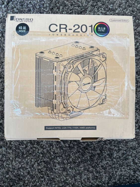 Jonsbo CR 201 CPU Kühler / Lüfter in 35423 Lich für 30,00 € zum Verkauf