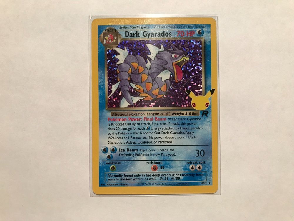 Dark Gyarados Celebrations EN | Acheter sur Ricardo