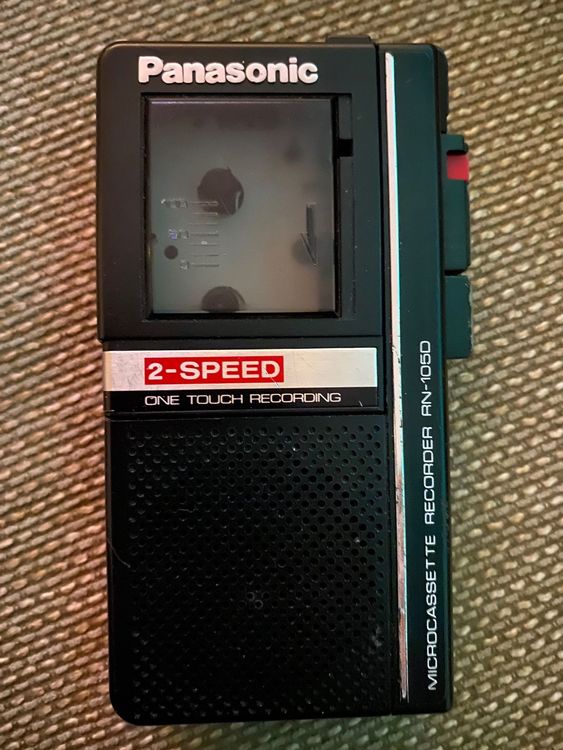 Panasonic Microcassette Recorder RN105D Kaufen auf Ricardo