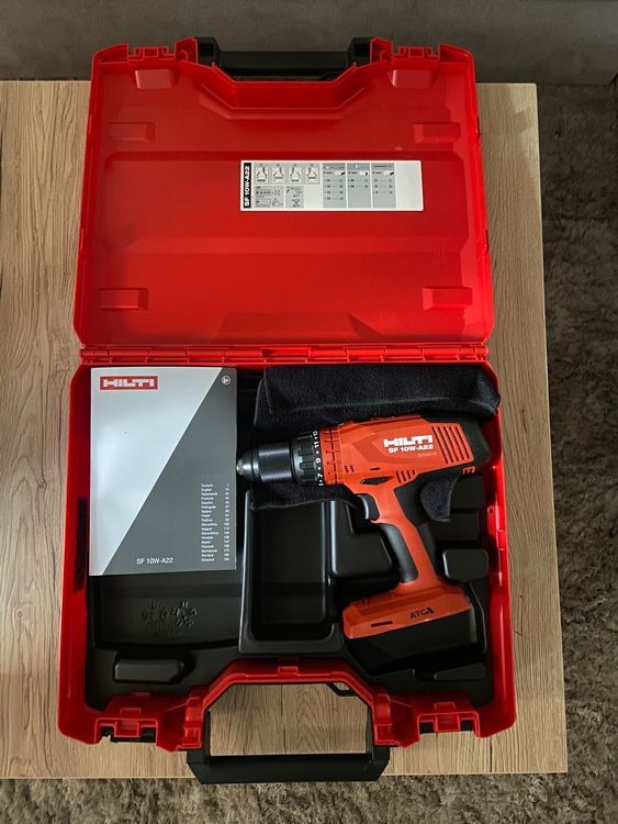 Visseuse perceuse Hilti SF 10W A22 neuve Acheter sur Ricardo