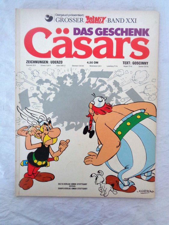 Asterix - Das Geschenk Cäsars / Band XXI ab Fr. 4.-Softcover 1