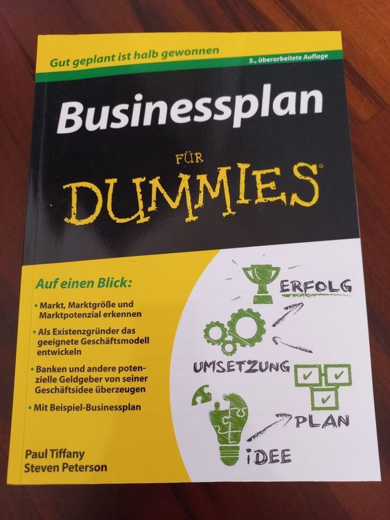 Businessplan for Dummies Kaufen auf Ricardo