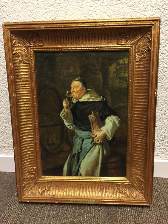 Gemälde Eduard von Grützner Kaufen auf Ricardo