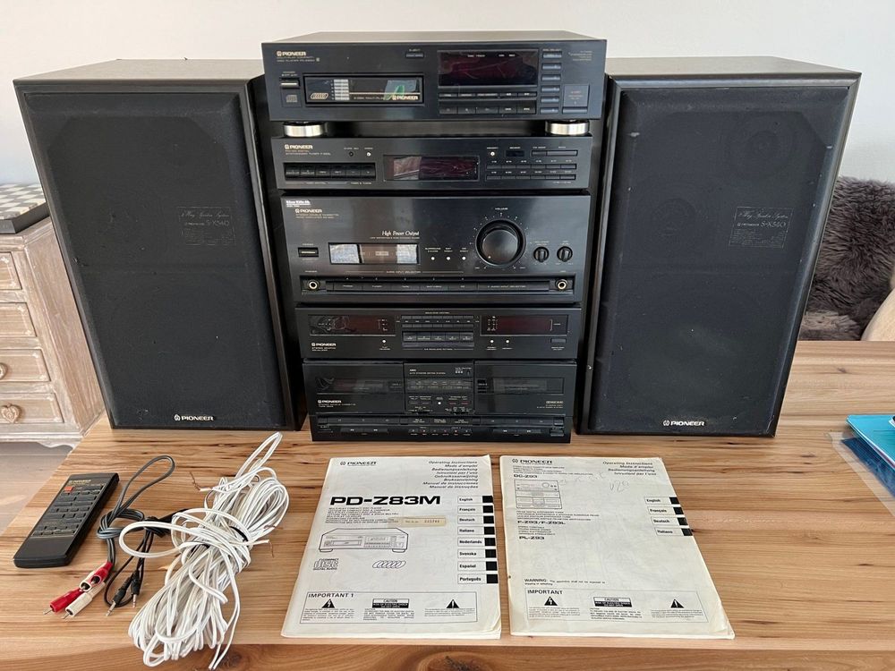 Legendäre Pioneer Stereoanlage Plus Boxen Ab Fr 1 Kaufen Auf Ricardo