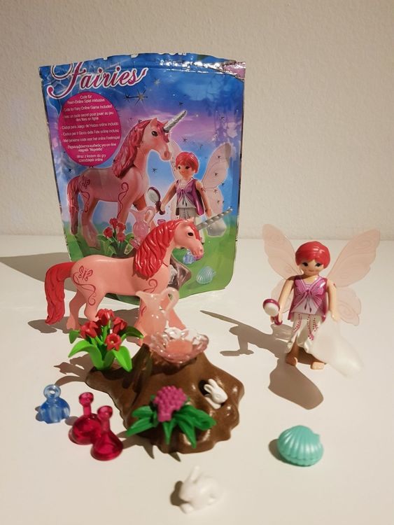Playmobil Fee mit Einhorn | Kaufen auf Ricardo