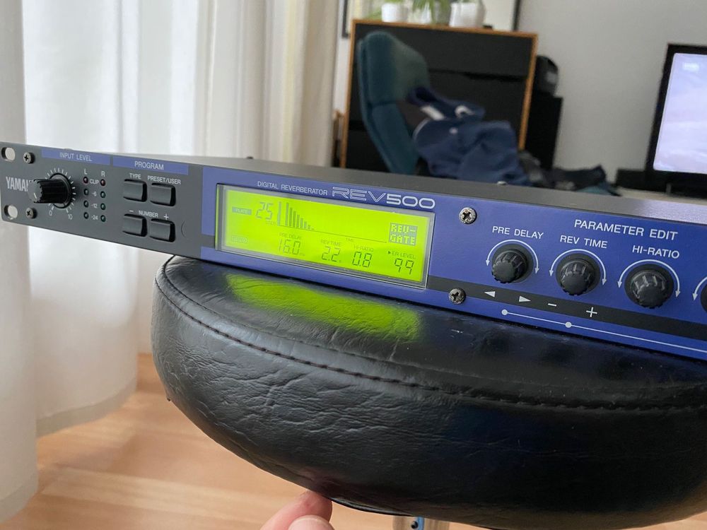 YAMAHA REV500 Digital Reverberator Reverb effect processor Kaufen auf