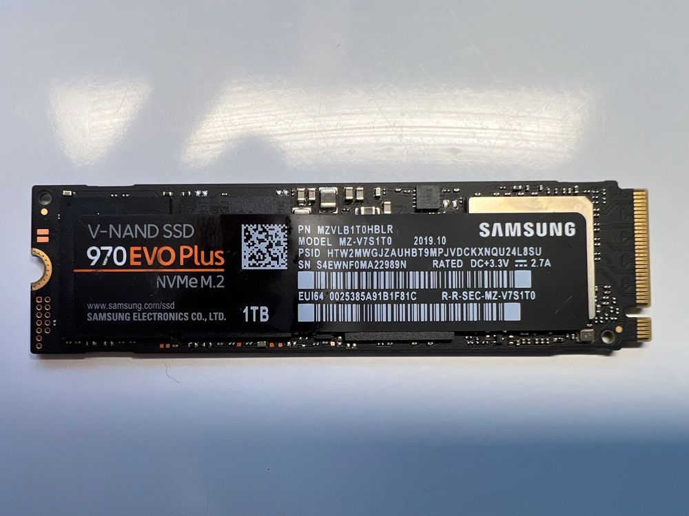 1 tb samsung 970 evo plus