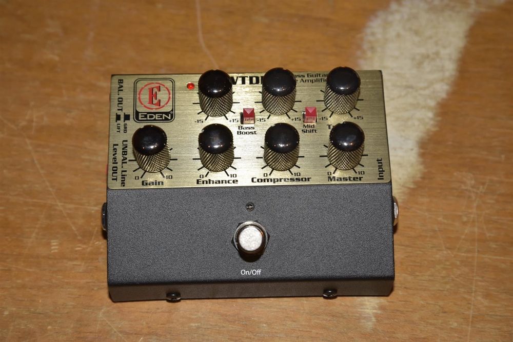 Eden WTDI Preamp und DIBox für Bass Acheter sur Ricardo