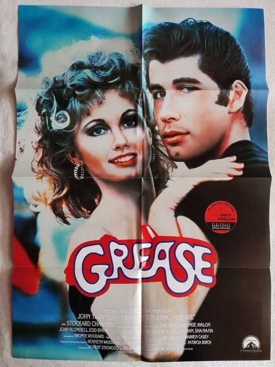 Promo Poster "GREASE" John Travolta Kaufen auf Ricardo