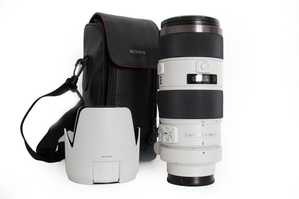 SONY 70200mm F/2.8 G SSM II f2.8 MK 2 Zoom Objektiv f2.8 Kaufen auf Ricardo SONY 70200mm F/2.8 G SSM II f2.8 MK 2 Zoom Objektiv f2.8 Kaufen auf Ricardo