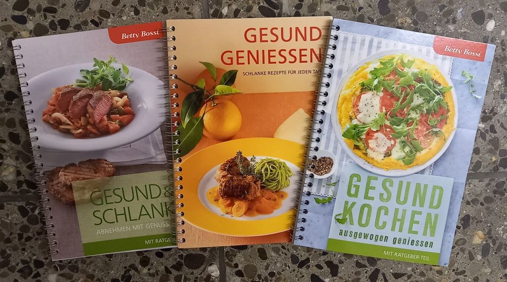 3 *BETTY BOSSI - GESUND + SCHLANK/KOCHEN/GENIESSEN* TIPTOP | Kaufen Auf ...