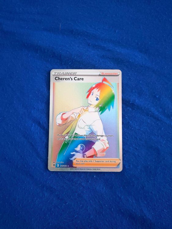 Cheren's Care Pokemon Trainer Rainbow 177/172 (ENG) Ab1Fr. Kaufen auf