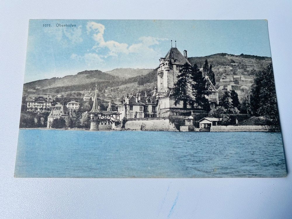 Oberhofen BE Bern uralte Karte ungebraucht um ca. 1910 | Acheter sur