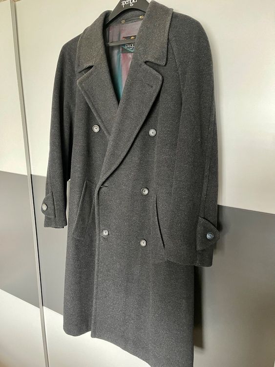 Bugatti Herren Mantel Baumwolle - Stretch Mantel Mit Wasserabweisender Ausrüstung